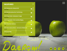 Tablet Screenshot of daerom.nl